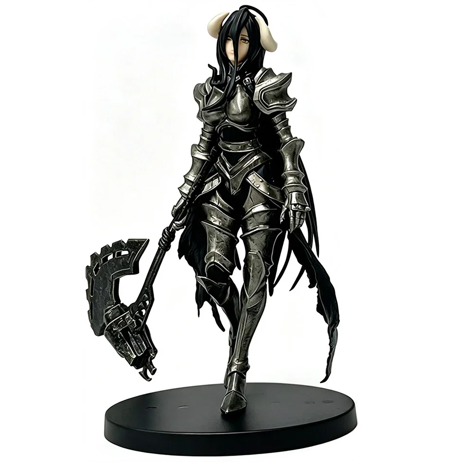 18-24CM OVERLORD Figur König der Untoten Albedo Rüstungsdesign PVC-Modell Sammlerserie Spielzeug für Fans Geburtstags- und Weihnachtsgeschenke – Detail 2