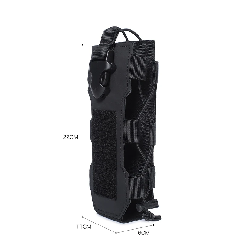 Funda táctica MOLLE para cantimplora o walkie-talkie - imagen 2