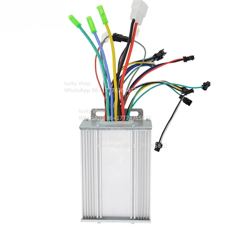 

Цветной экран 866: Интеллектуальный контроллер для бесщеточных двигателей 36В/48В/60В, комплект для модификации