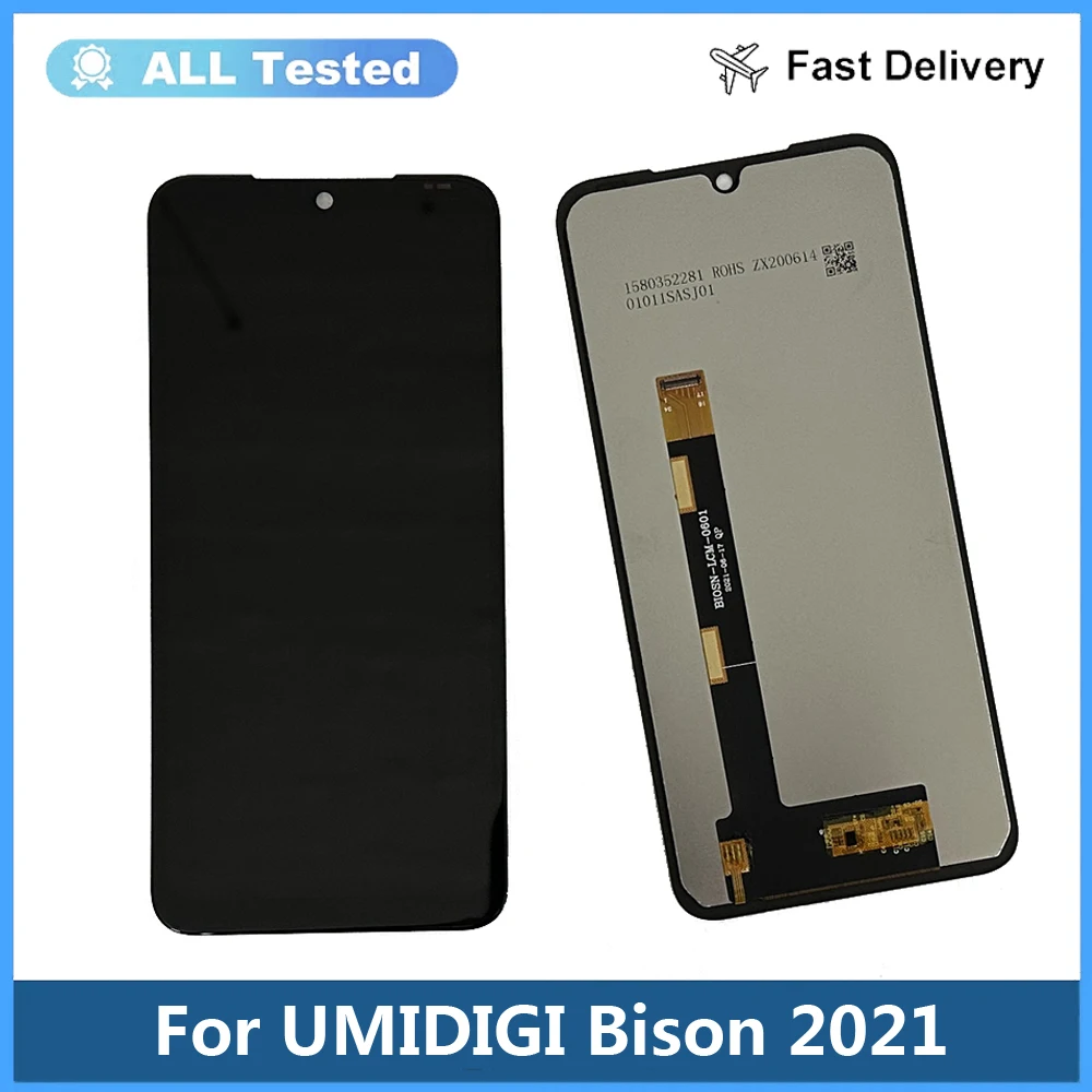 

6.3" UMIDIGI Bison 2021 LCD Display+Touch Screen 100% Tested UMIDIGI Bison LCD Digitizer Glass Panel Replacement +TOOLS