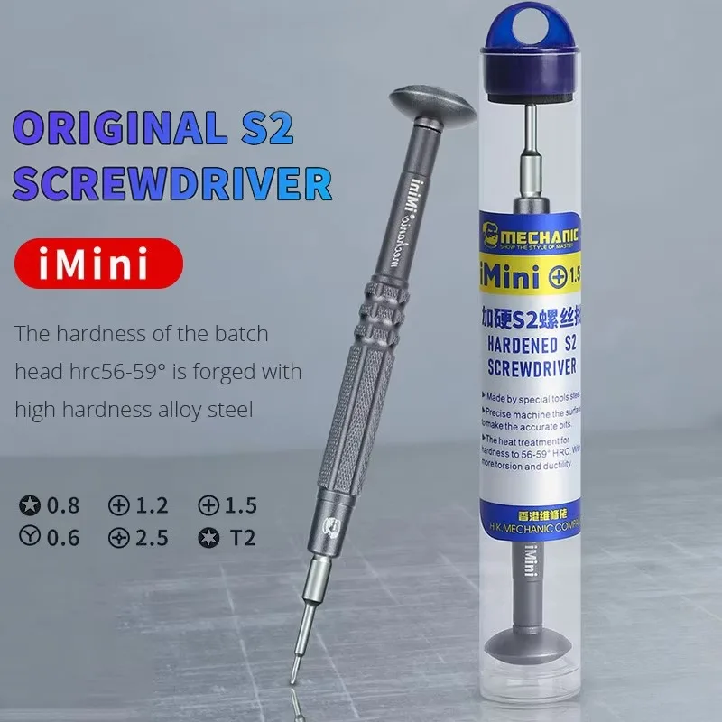 6 PCS Mechanic IMini Precision Screwdriver Set for Laptop/Mobile Phone Clocks Screw Repairing Screwdriver Kit Hand Repair Tools