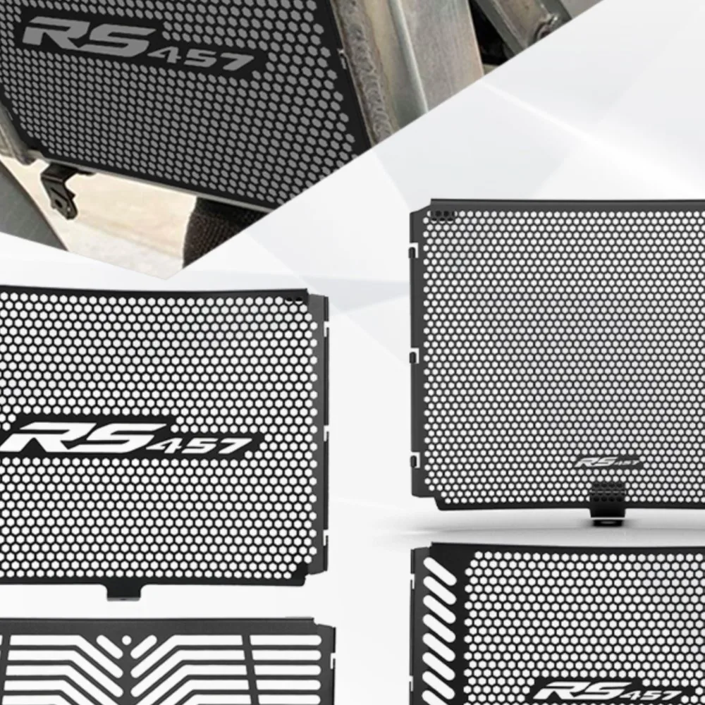 

2025 2026 Accessories For Aprilia RS 457 Radiator Guard RS457 2024 Motorcycle Radiator Grille Guards Cover Protection Protetor