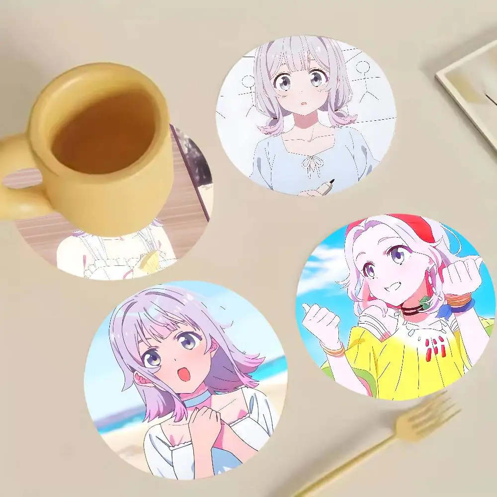 Imau Nagisa S-SELECTION PROJECT Heat-Resistant Pine Coasters Lightweight Sturdy for All Drinkware Easy to Clean