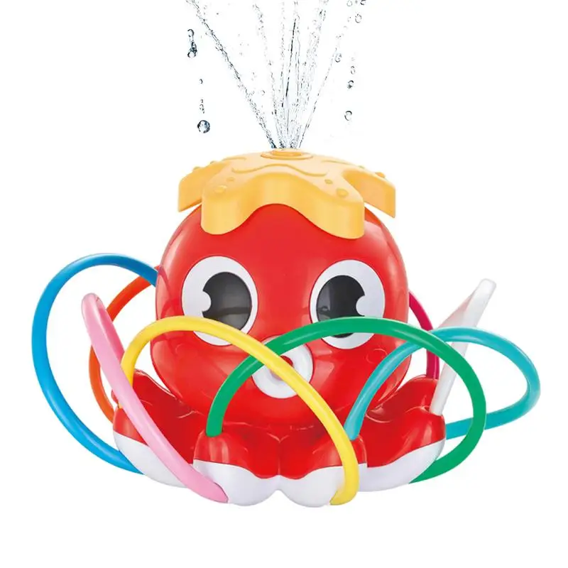 

Outdoor Water Spray Sprinkler For Kids Octopus-Shaped Water Play Sprinklers Water Sprinkler Summer Outside Toys Smooth Play For