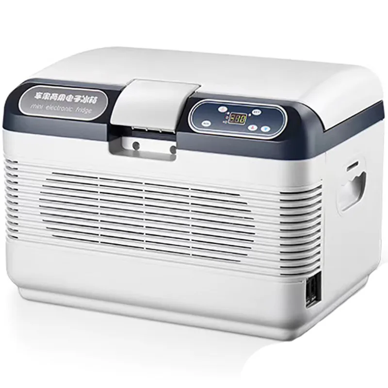 12L 12/24V/220V Car Refrigerator, Dual-Use Vehicle and Home Refrigeration Box for Large Trucks