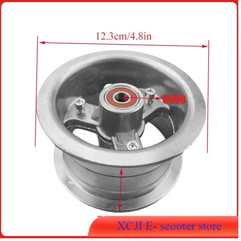 3.00-4 4.10-4 4 polegadas Pneu Scooter Cubos de roda de alumínio adequados para scooter bicicleta ATV Go Kart