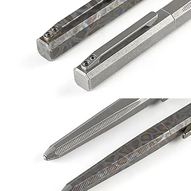 EDC Titanium Alloy Mini Tactical Pen With Collection Writing Multi-functional Portable Outdoor EDC Tools