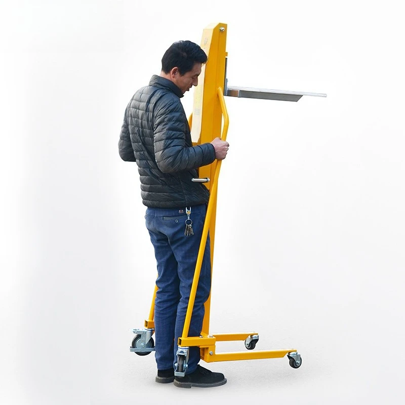 High truck 100kg1.5 meters small lift forklift station loading and unloading platform