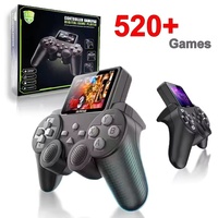 S10 Mini Retro Game Console – 520 Classic 8-Bit Games, 2-Player Mode, AV Output, Portable Handheld for Kids & Adults