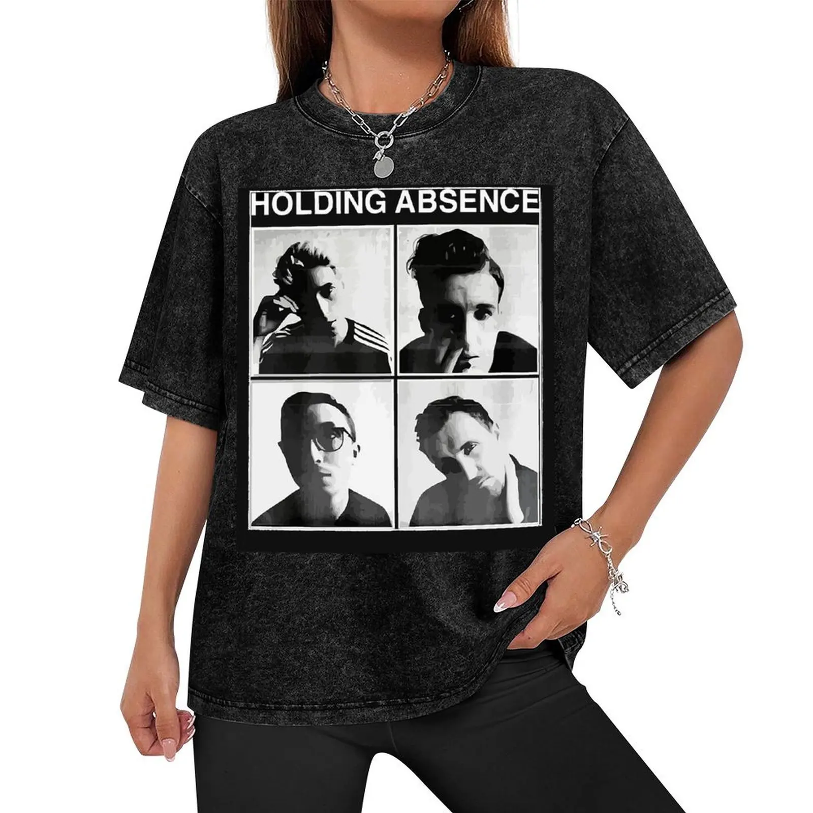 Holding Absence T-Shirt blanks boys animal print oversizeds graphic shirts oversized t shirts for men