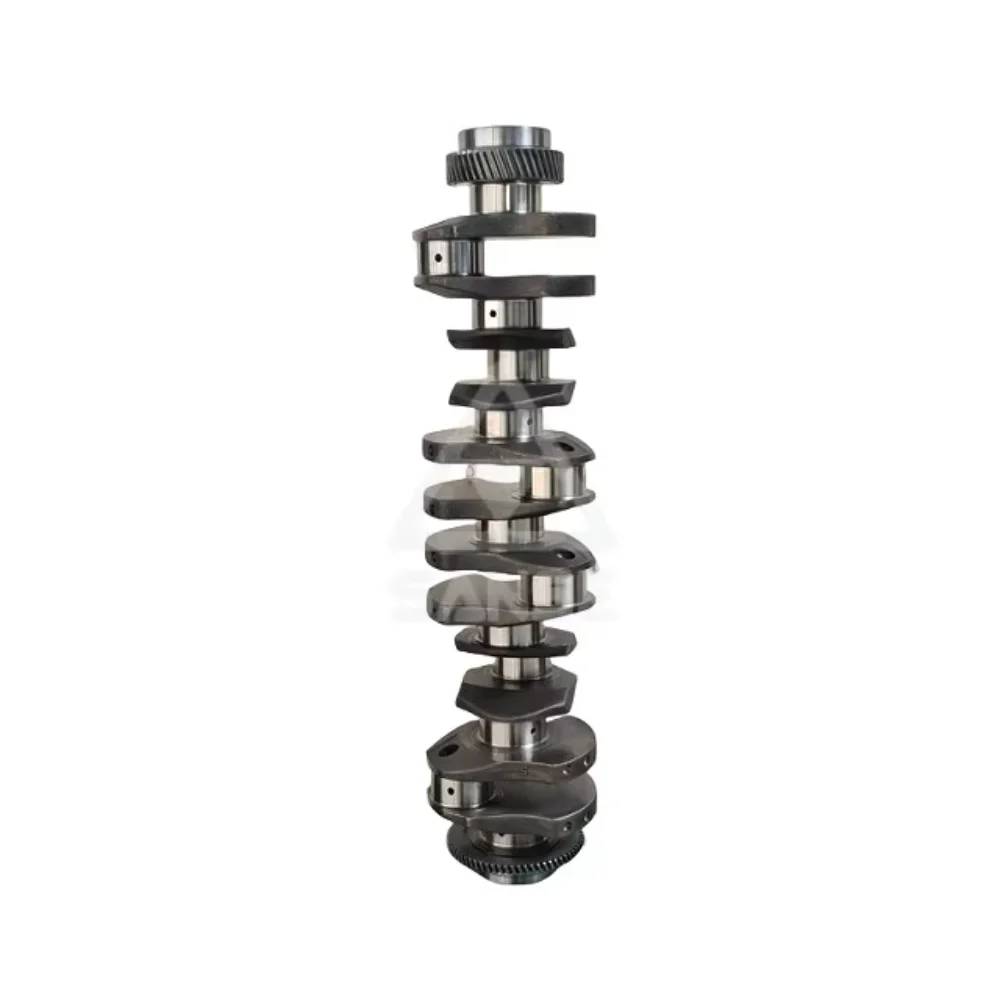 6UZ1 Forged Steel Crankshaft Engine Part for Excavator Construction Machinery 8-97603046-5 897609-7696