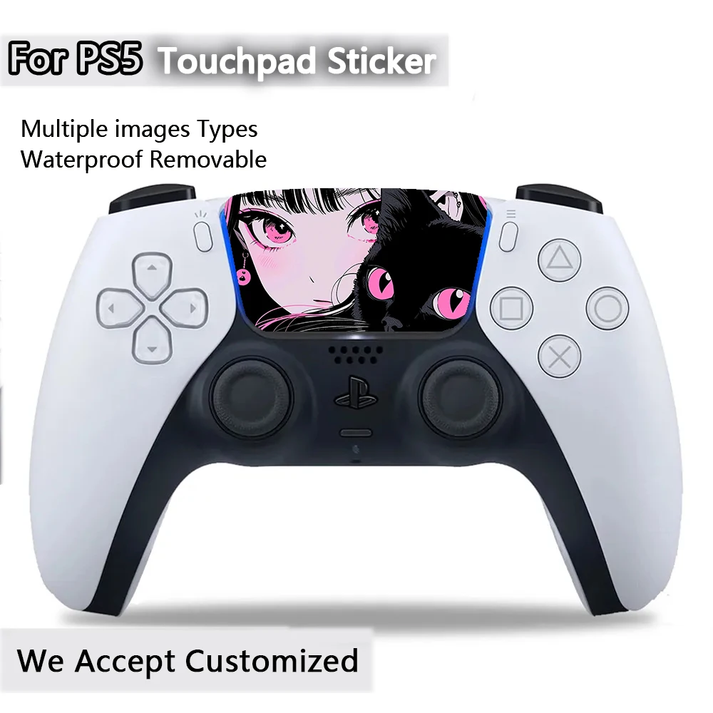 Cool Gane Lover For PS5 Controller Touch Skin Sticker Art Scratch-Proof Bubble-Free Vinyl