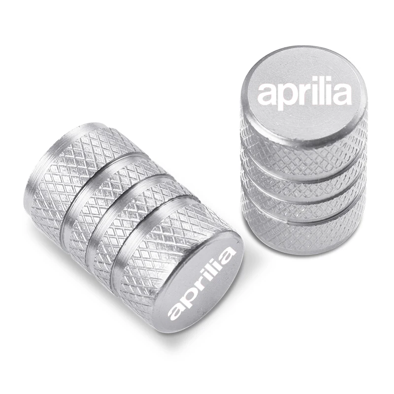 Wheel Tire Valve Stem Caps Airtight Covers For Aprilia RSV4 RSV1000/R Caponord 1200 Dorsoduro 750 Shiver Tuono 1000/R V4R