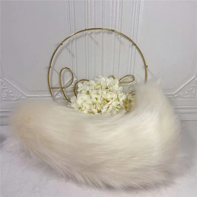 Custom Handmade Neko Cat Fox Ears Hairhoop Earrings Tail Animal Beast Style Headwear For Girl Women Cosplay Costume Accessories