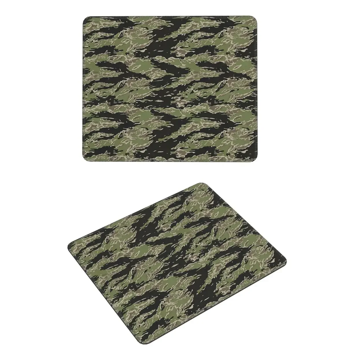 Tiger Stripe Camouflage Military Camo Mouse Pad Computer Keyboard Mouse Mat Gamer PC Desk Mat Office Accessories Table Mats