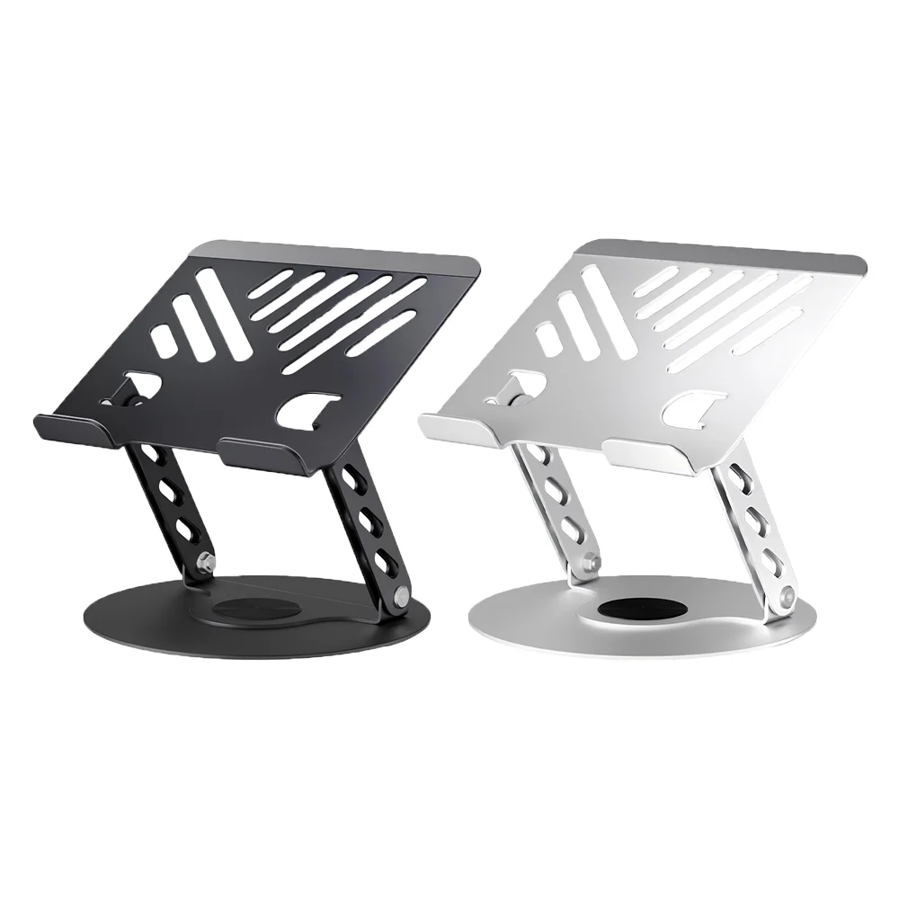360° Rotatable Aluminum Alloy Laptop Holder Stand For Apple Macbook Samsung 9.7-17.3 Inch Notebook Computer Bracket Tablet Stand