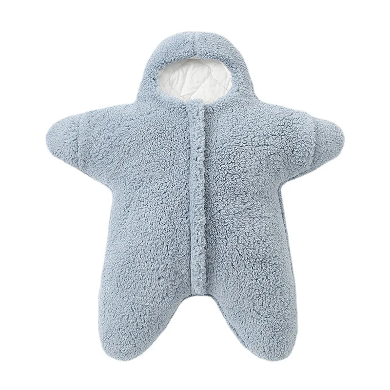

Thiened Baby S Bag Suit Winter Outfit for Cling Rolling Star Pattern Warm Clothes for Newborn Infants And Toddlers
