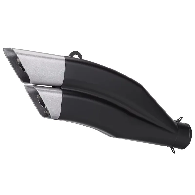 

2025 New Style Universal Motorcycle Modified Stainless Steel Oblique Double Exhaust Pipe For 250NK Spring Breeze 150
