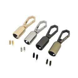 2pcs Metal Fashion Leather Cord Crimps End Tip Caps Connectors Snap Hook Trigger Clasps Clips for Leather Craft Bag Strap Belt