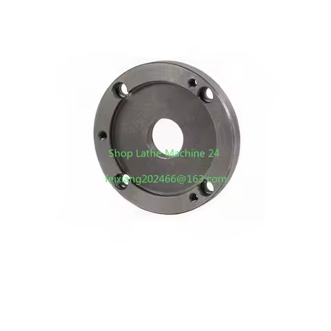 1pc Lathe accessories 125mm four jaw adapter plate C-type CNC lathe flange WM210V BV20-1 BVB25 lathe spindle chuck