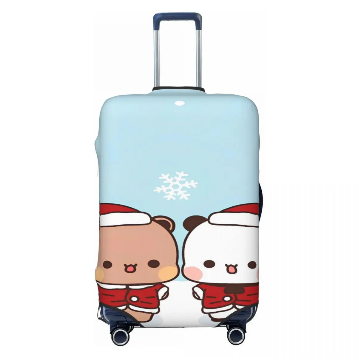Bubu Dudu Suitcase Cover Christmas Business Vacation Strectch Luggage Accesories Protection