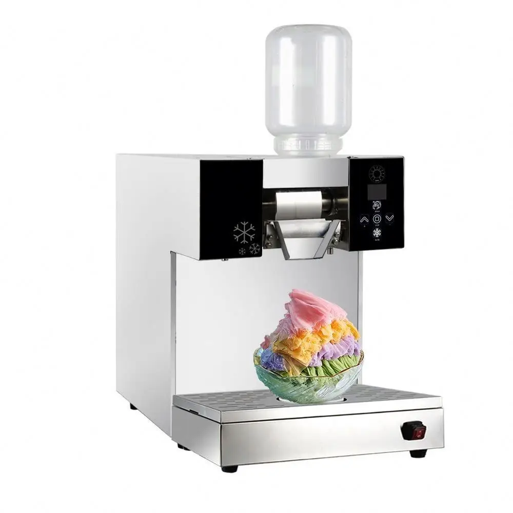SIM-003 Bingsu Machine Snow Ice Flake Korean Snow Cone Ice Cream Machine Ice And Snow Flower Machine