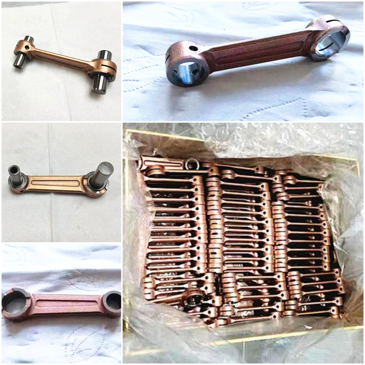 CMB27 Engine Upgrade Parts Connecting Rods Crankshaft Pins Large Needle Rollers Piston Needle Rollers Metal Parts for Engines