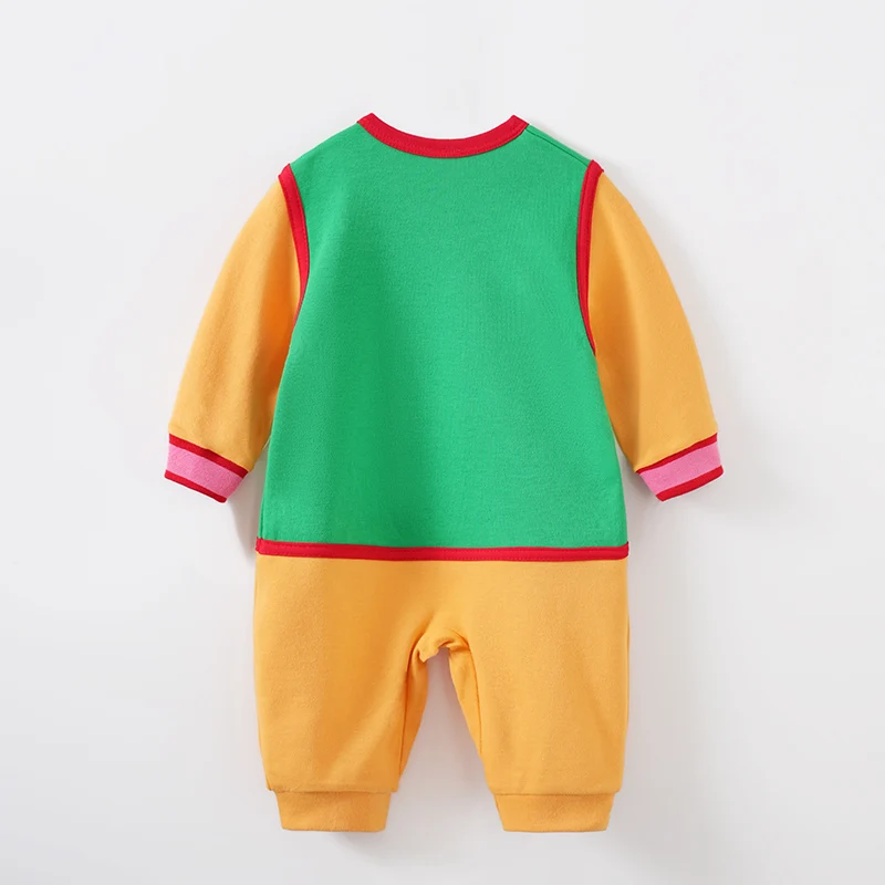 Long Sleeve Cartoon Cosplay Outfit Baby Boys Onesies Costume Romper Jumpsuit Infant Clothes Toddler 100% CottonSpring and Autumn