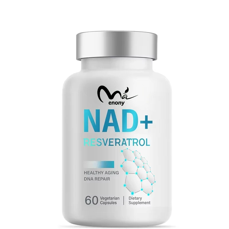 NAD+supplement 1000mg maximum absorption, 60 capsules, non genetically modified, gluten free, and vegan free