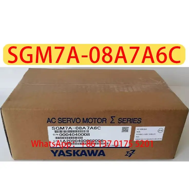 Original Genuine SGM7A-08A7A6C Brand New Servo Motor，In Stock， SGM7A 08A7A6C，Fast shipping