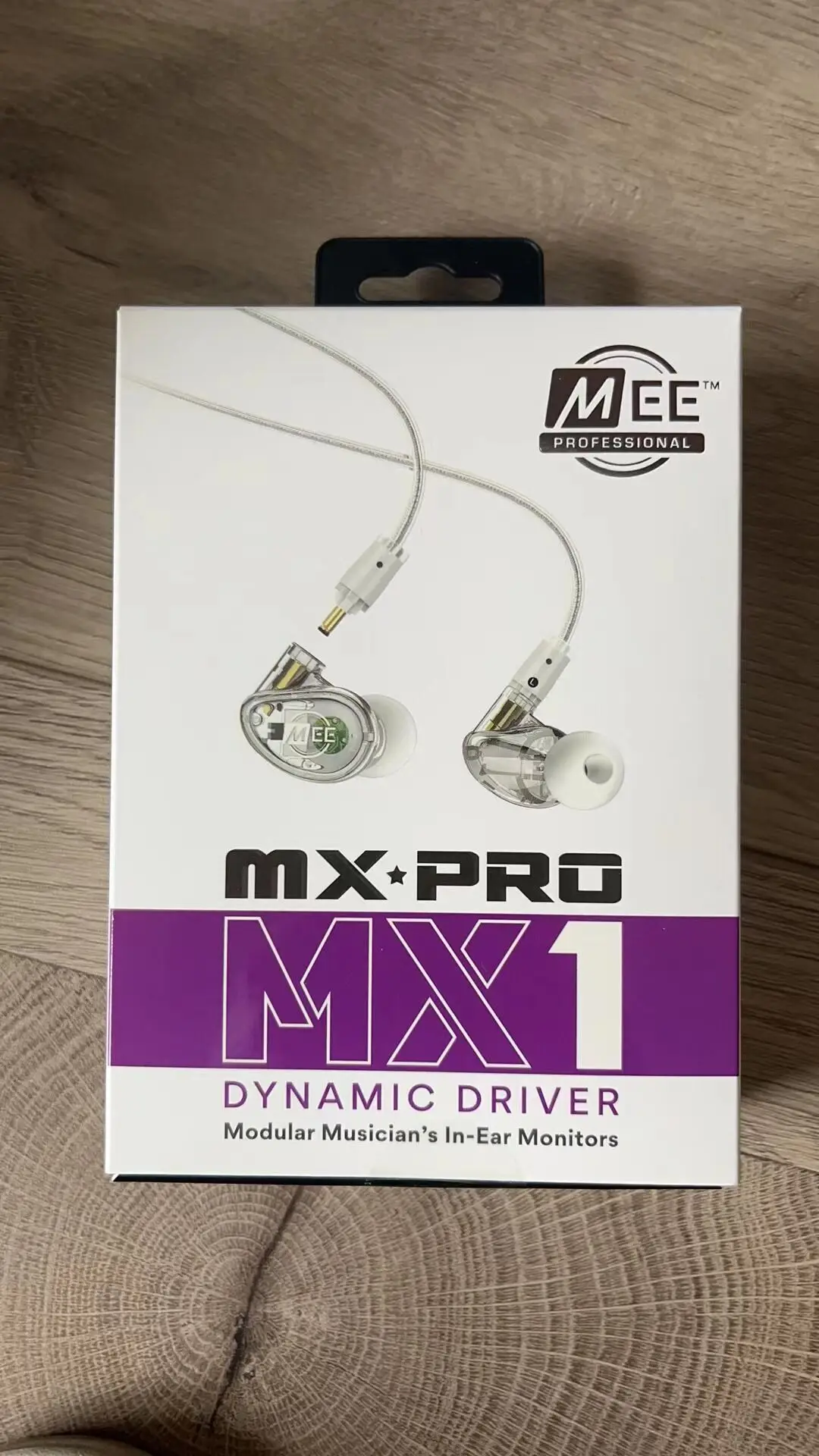 Original MEE MX PRO MX1 GENERATION NOISE-ISOLATING MUSICIAN S IN-EAR MONITORS WITH DETACHABLE CABLES earphones sport headphones