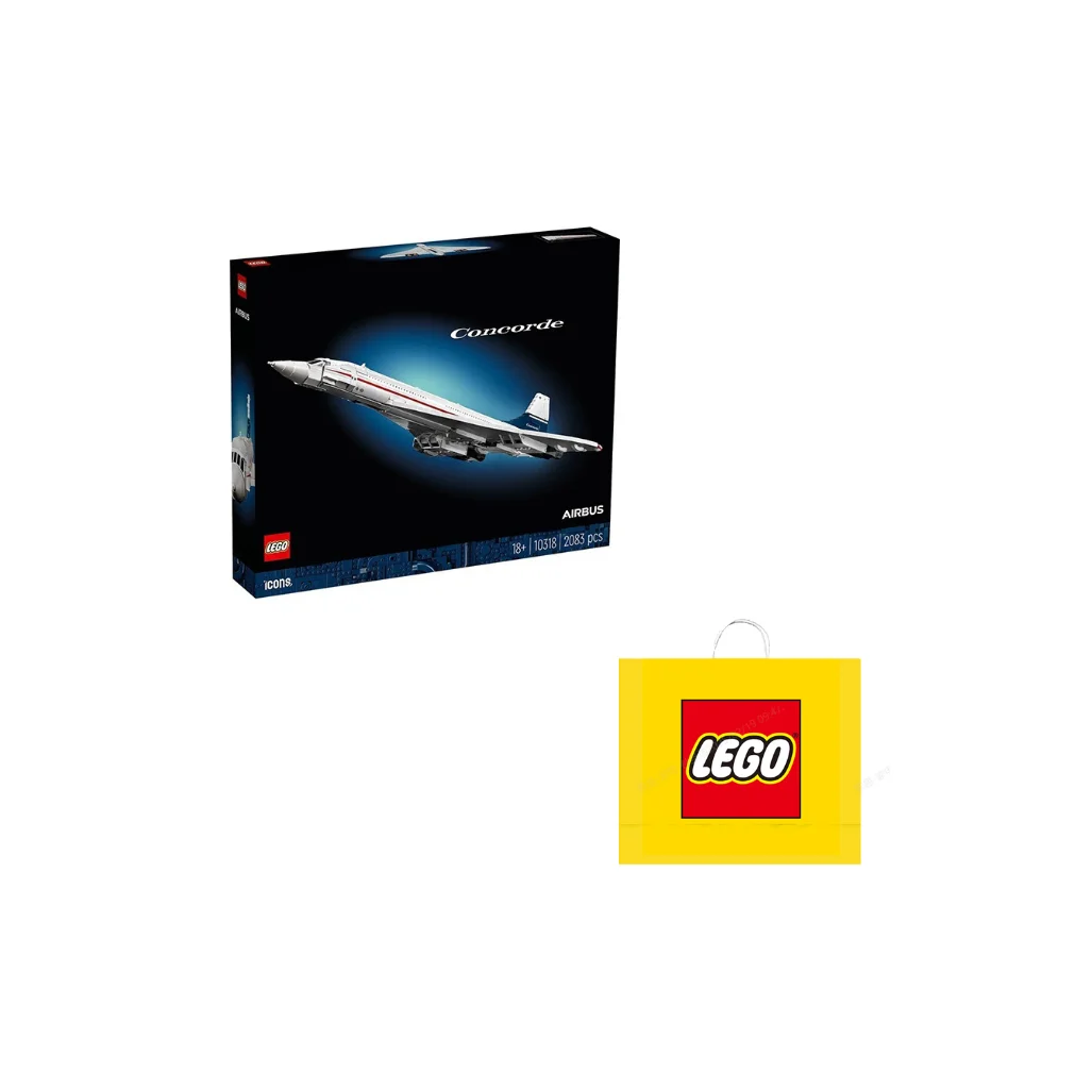 LEGO Icons Concorde Type Plane Building Blocks 2083pcs 10318 10318-1