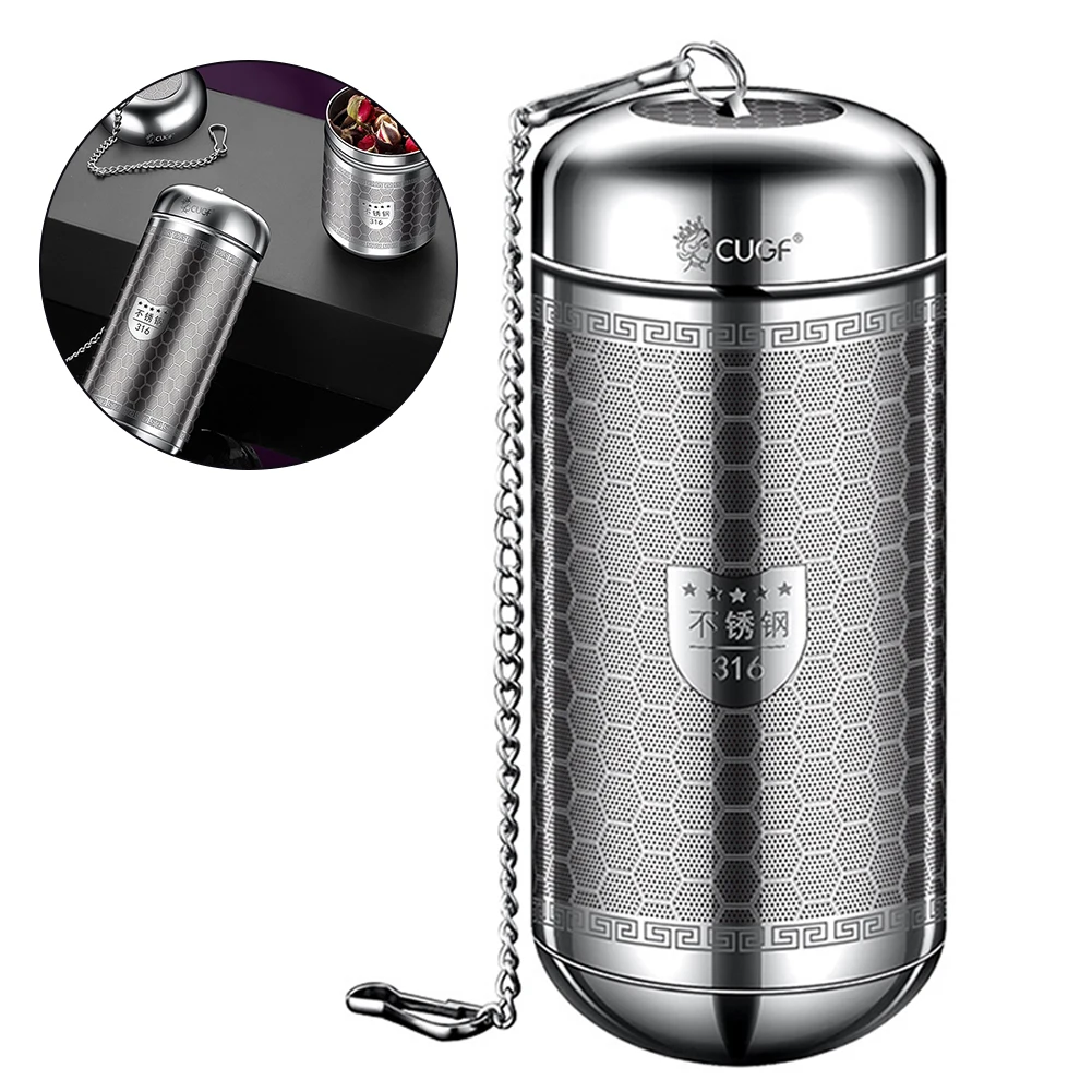 Stainless Steel Tea Infuser Teapot Tray Spice Tea Strainer Herbal Filter Kitchen NEW Teaware Accessories Shipping Items