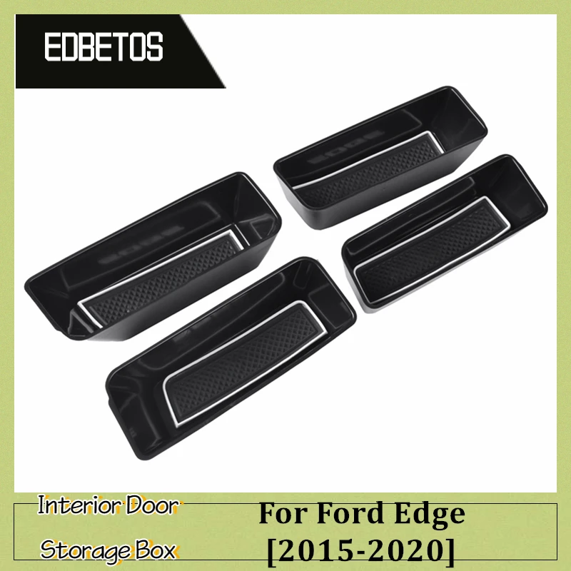 Suitable For Ford Edge 2015 2016 2017 2018 2019 2020 Door Handle Storage Box New For Ford Edge Armrest Box Edge Car Accessories