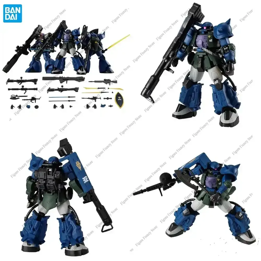 Sonderangebot für Bandai Original Gundam Modellbausatz Anime-Figur Shokugan Frame FA MS-06R-1A MS-09RS MS-14A Actionfiguren