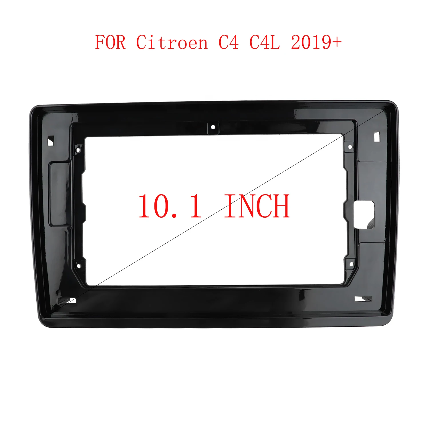 

10 Inch Car Frame Fascia Adapter Canbus Box Decoder For Citroen C4L C-4L C4 2019+ Android Radio Dash Fitting Panel Kit