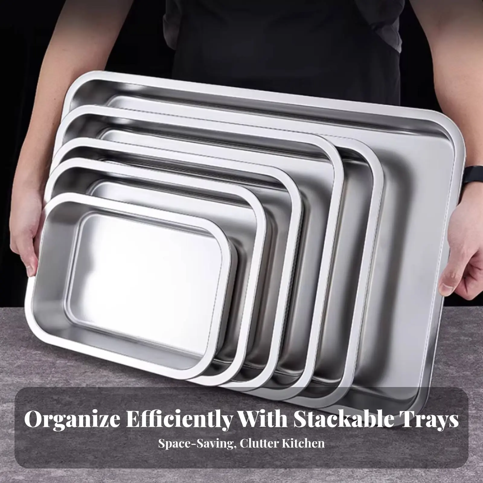 

Прямоугольный глубокий противень для пароварки, пищевой, легко моется, для кейтеринга, домашней кухни, фуршетов