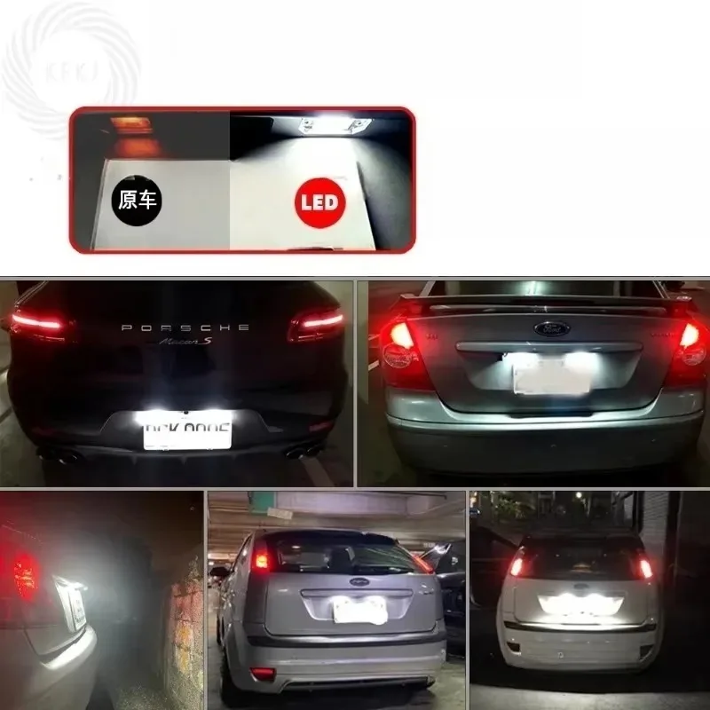 

Новинка для пары светодиодных номерных знаков без ошибок, подходящих для CR-V Odyssey FR-V Jazz Odyssey Stre