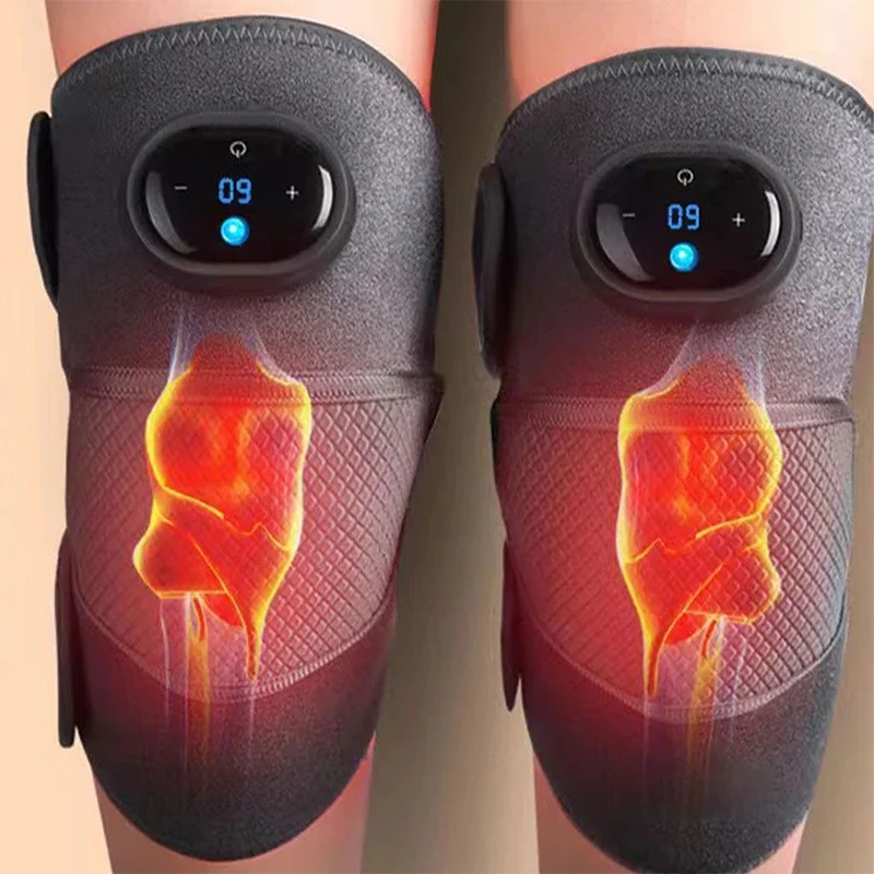 Heating and Vibration Knee Massage Pad Knee Massage Tool Intelligent Button Adjustable Multi Gear Led Display