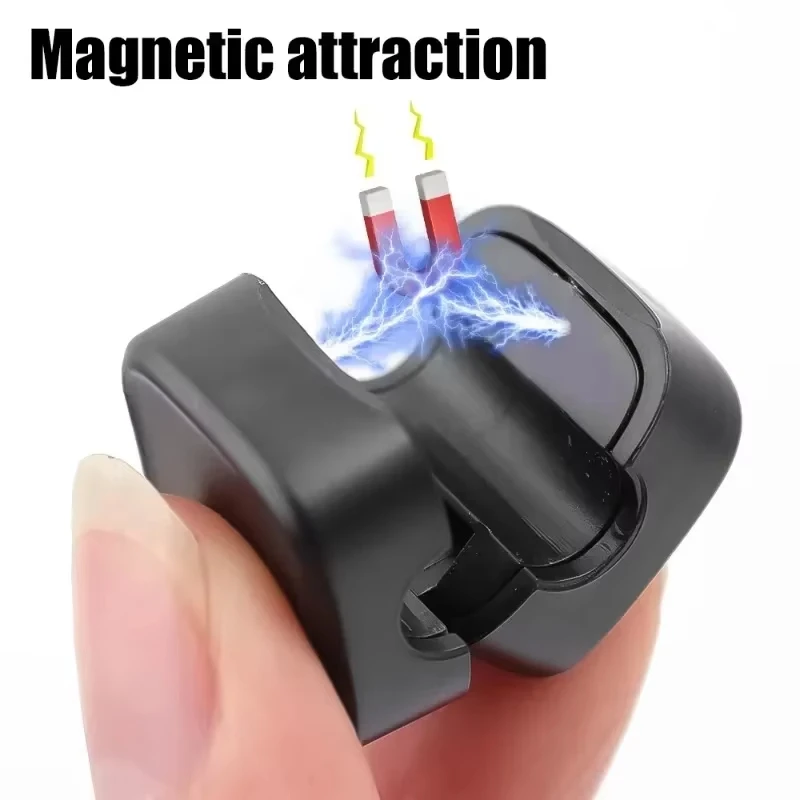 6/12pcs Magnetic Cable Clips Smooth Adjustable Cord Holder Under Desk Wire Keeper Management Organizer New