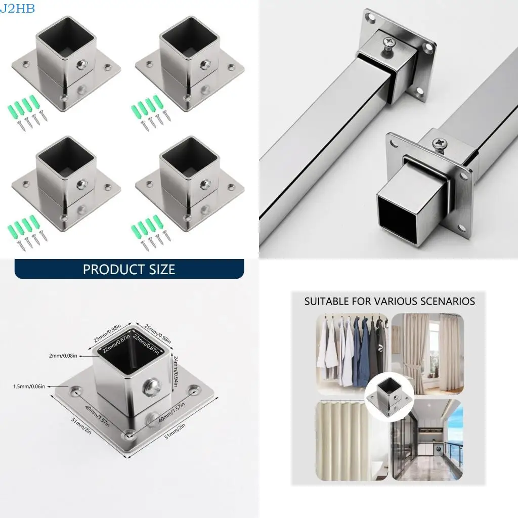 

J2HB Universal Fit Presicing Flance Bracket для поддержки стержней с боковой одеждой