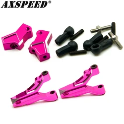 AXSPEED Aluminum Front Upper Lower Suspension Arm for 1/10 Sakura D4 AWD RWD RC Drift Crawler Car Upgrade Accessories