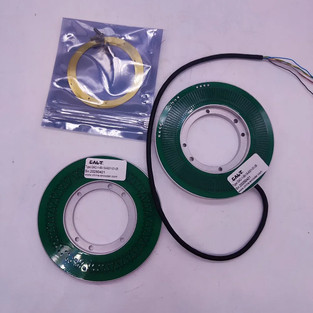

NEW RS422 Output Encoder GAC-1-90-19-ASI1-01-05 Absolute Encoder 524288ppr Inductive Absolute Encoder