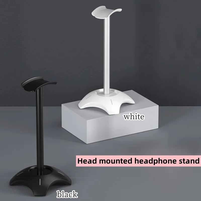 Headphone Stand Aluminuim Alloy Headset Holder Desk Earphone Stand Non-Slip Base Earphone Display Rack Headphone Support Holder