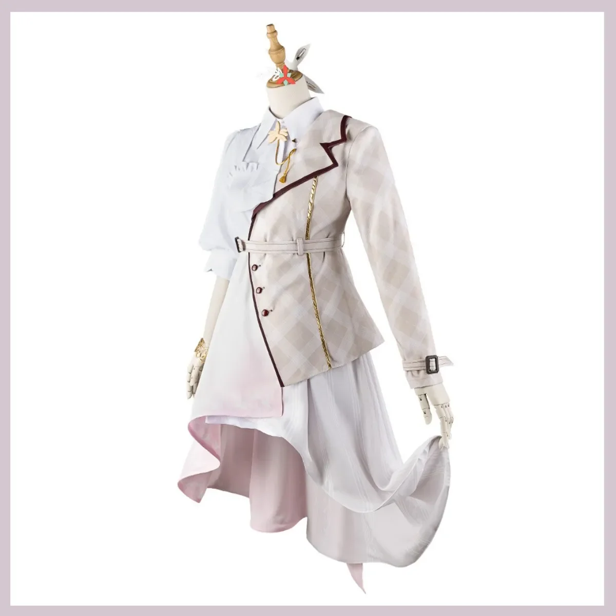 Anime Hololive Virtual YouTuber AZKi Costume Cosplay SorAZShotgun Polvere Parrucca Abito Uniforme Donna Sexy Vestito di Carnevale di Halloween