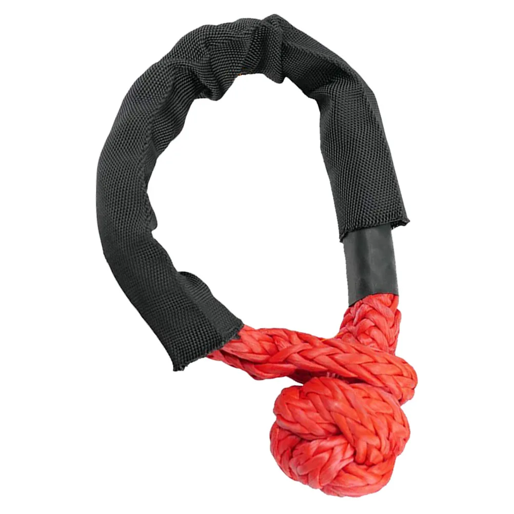 

1pcs Soft Rope Off Road Recovery Gear Lightweight Tow Shackle For Atv Utv Trucks Emergency Rescue Winch Accessories Rope Shackle