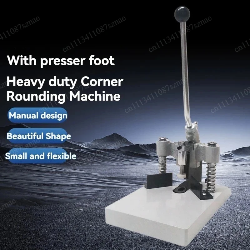 Manual Paper Corner Rounder Cutter Machine A3 Steel Metal Cutting R6mm R10mm Office Industrial Punch Fillet Machine