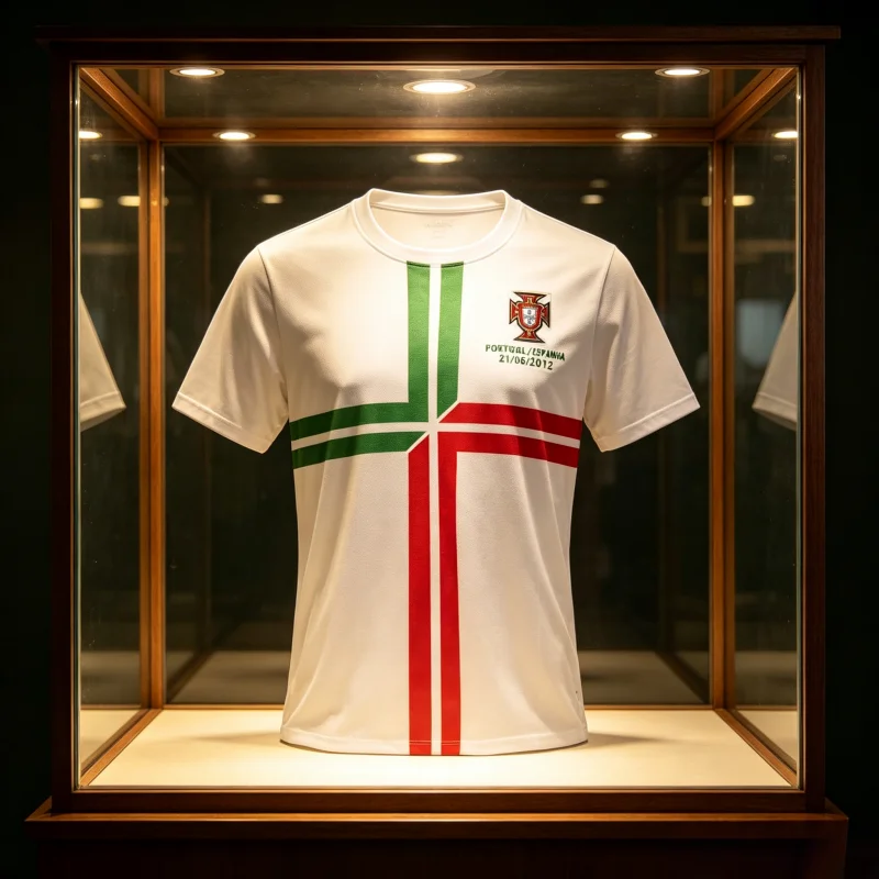 New 3D Portugal Football Jersey Sports Casual T-Shirt Breathable Quick Dry Elastic Daily Training Family Matching Top