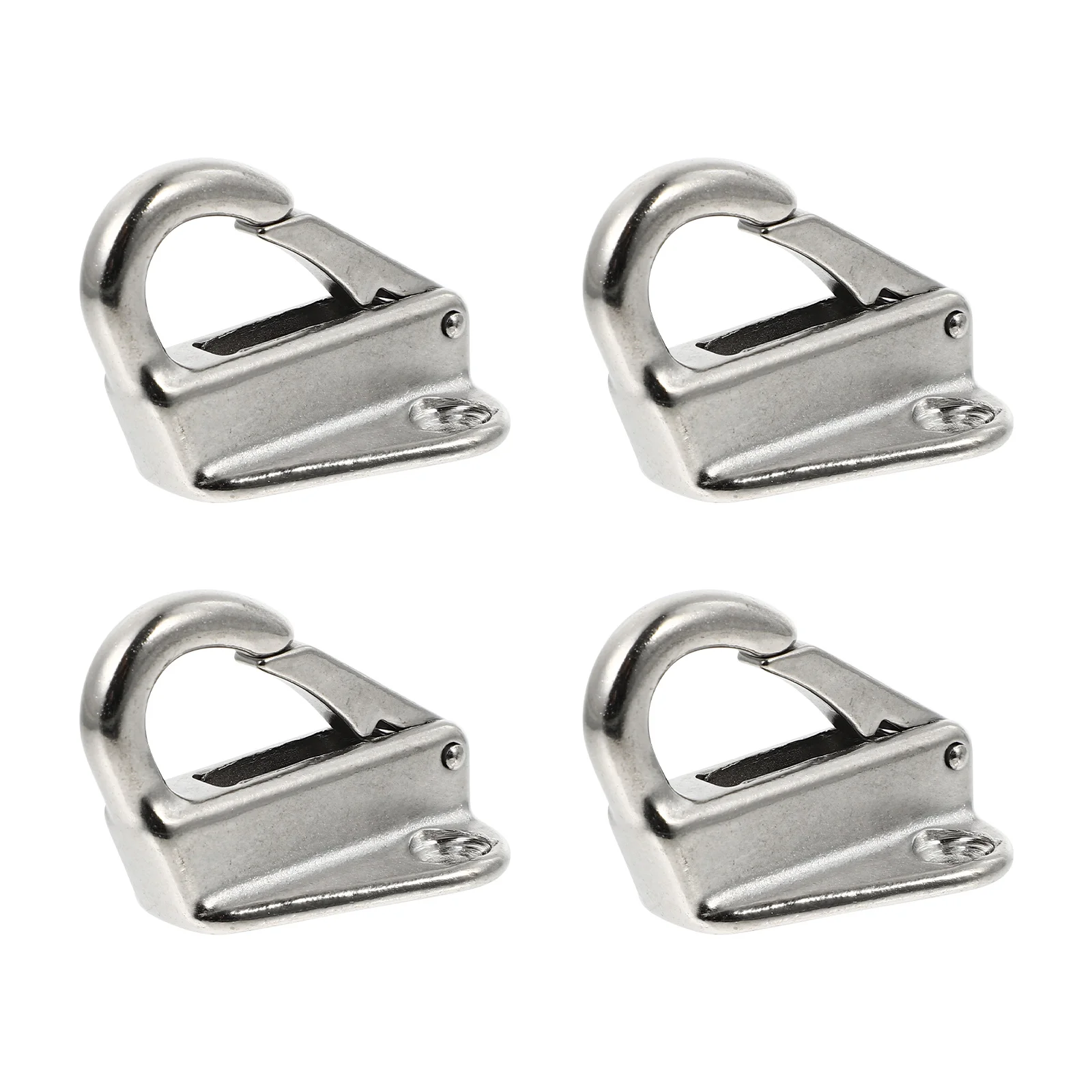 

4 Pcs Hook Ship Hooks Portable Clothes Rack Marine Dirt Board Yacht Steel Firm Boat Wearable