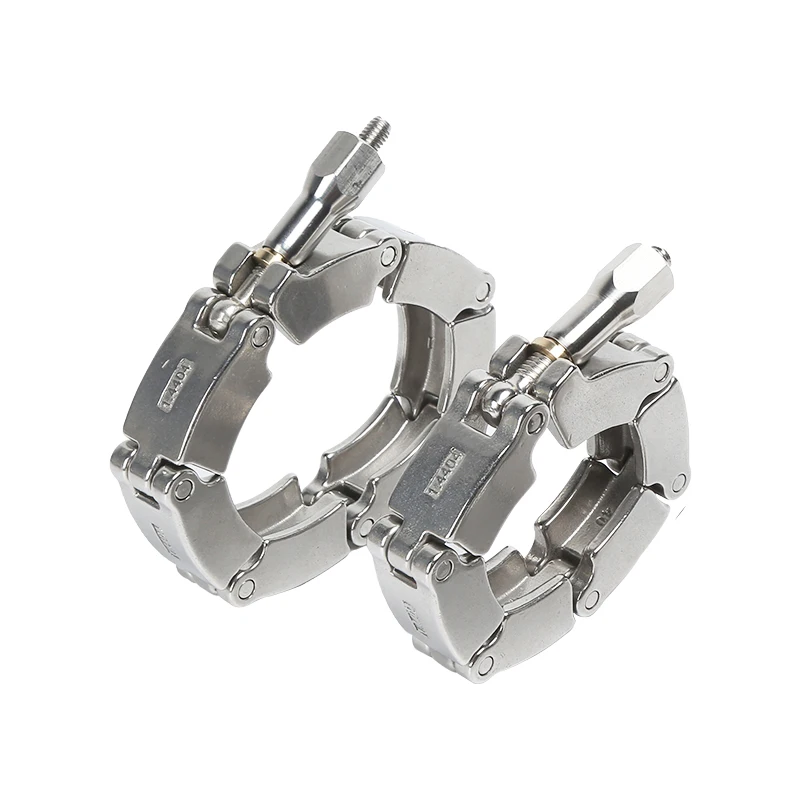 Hot Sale Sstainless Steel SS316L KF Chain Clamp NW Falnges Chain Clamps NW16 NW25 NW40 NW50 Heavy Clamp flanges flanges